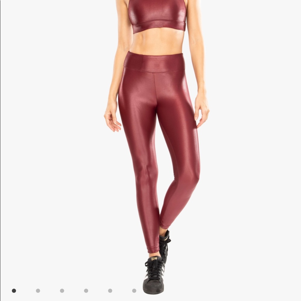 Koral Lustrous High Rise Legging “ruby”